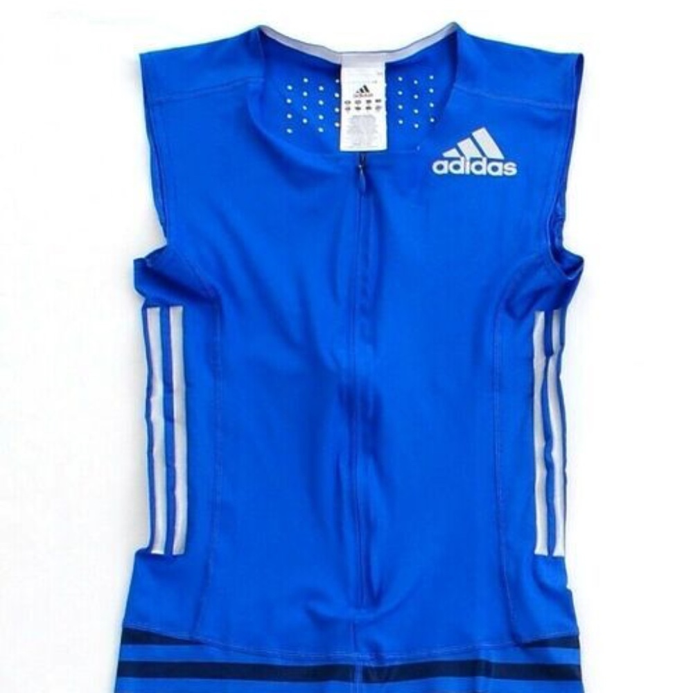 Adidas AdiZero ClimaLite Sleeveless One Piece Men's L Speedsuit Singlet Running